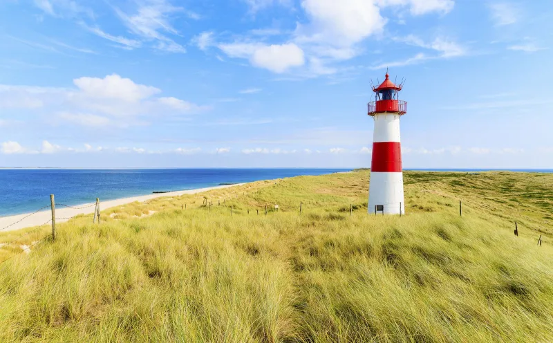List East lighthouse on the island of Sylt