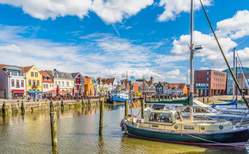 Husum, harbor