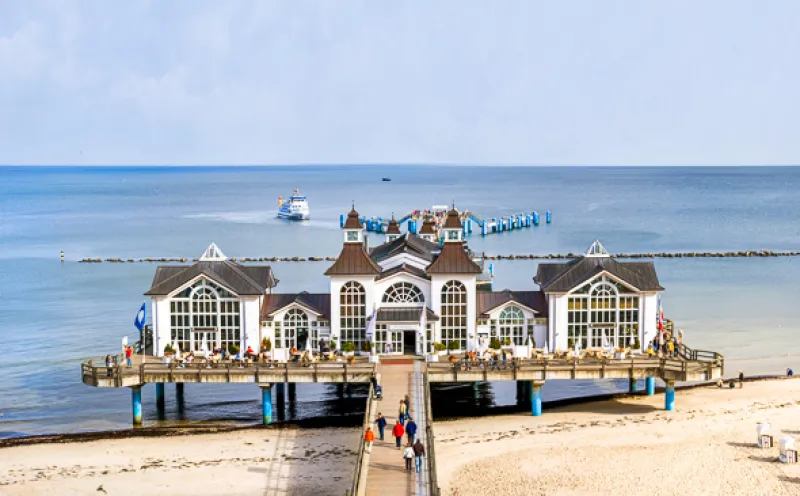 Baltic seaside resort Sellin