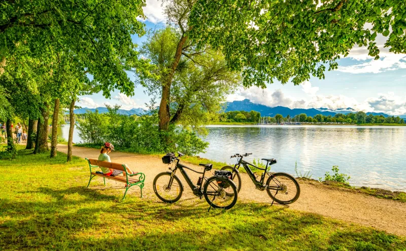Relax on the bank of Chiemsee