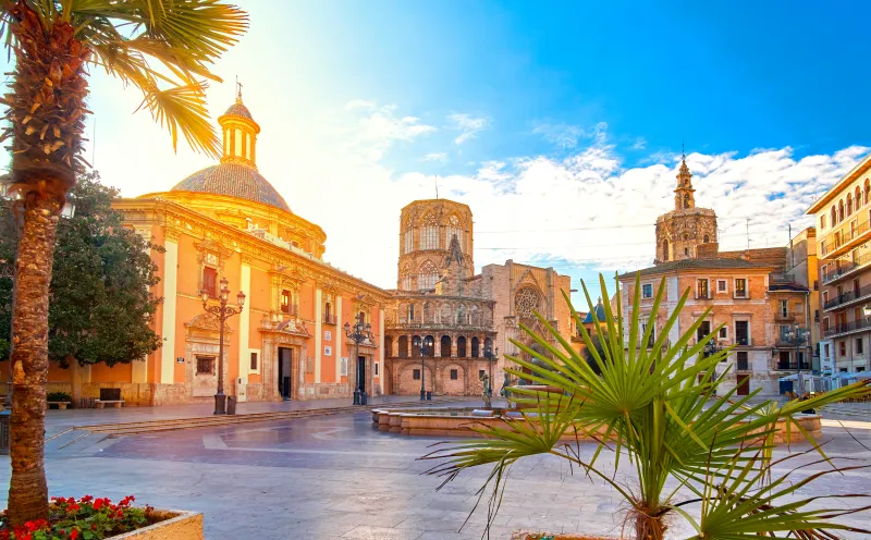 Plaza de la Virgen Valencia