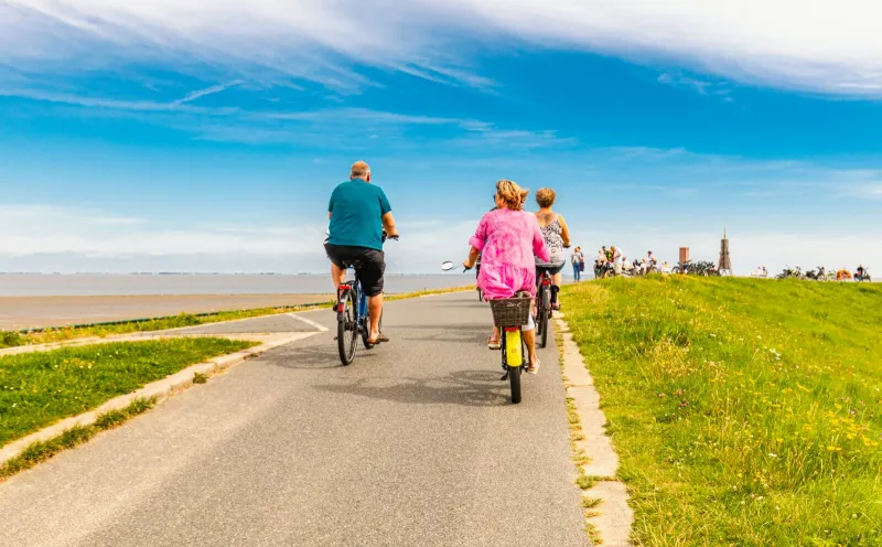 Cyclist Cuxhaven