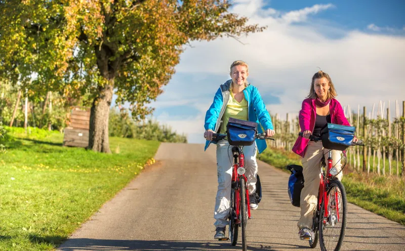 Cyclists in Thurgau