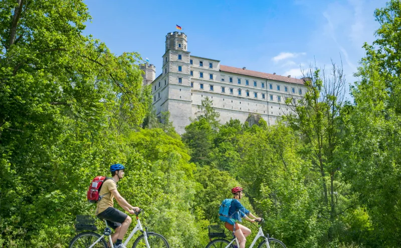 Cyclist Willibaldsburg