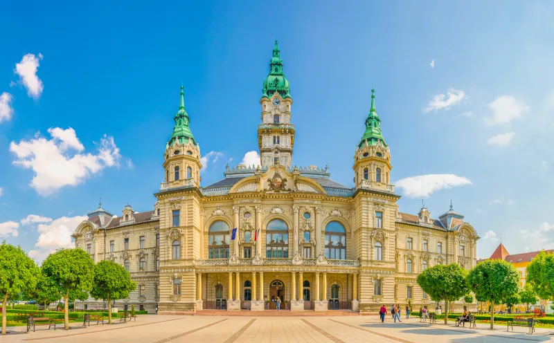City hall in Györ