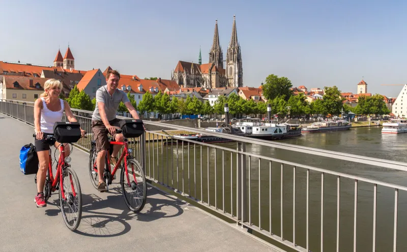 Regensburg cyclists
