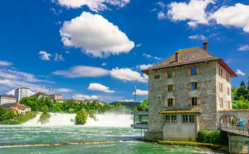 Rhine Falls Rhine Fall Lake Constance