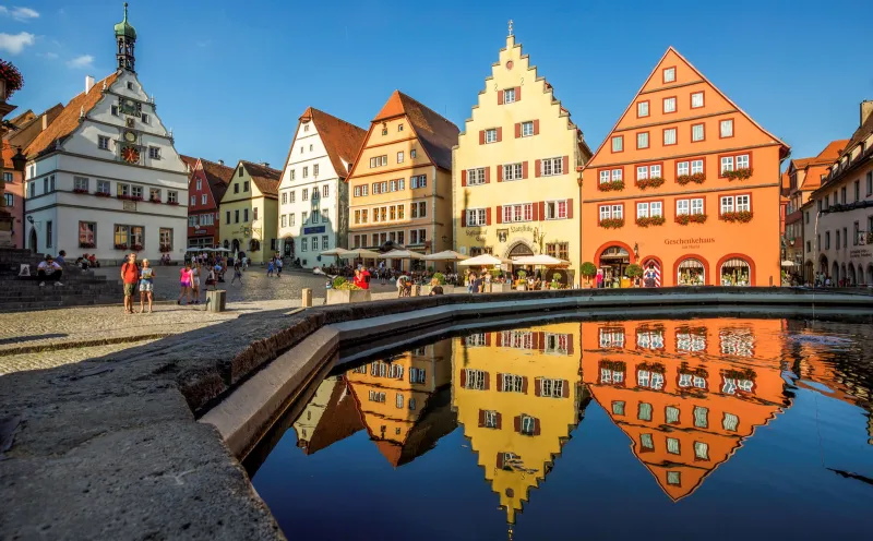 Rothenburg marketplace