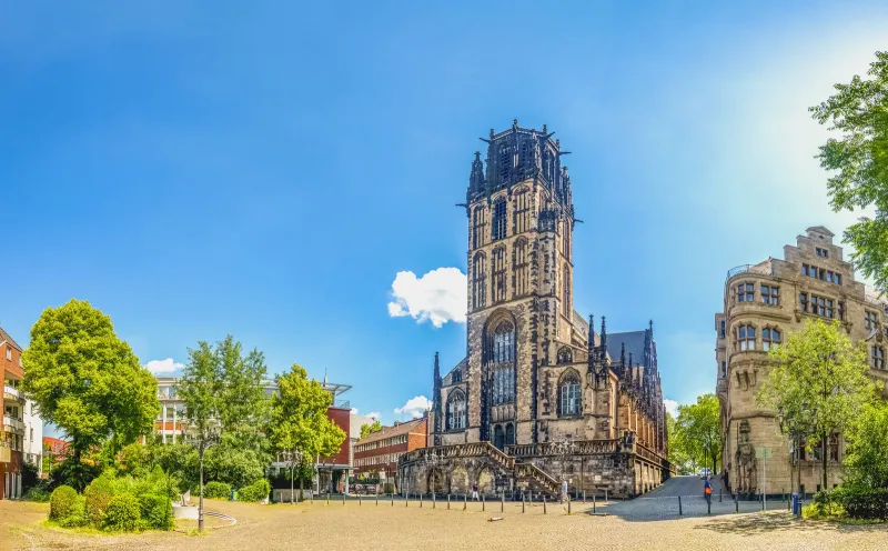 The Salvator Church in Duisburg