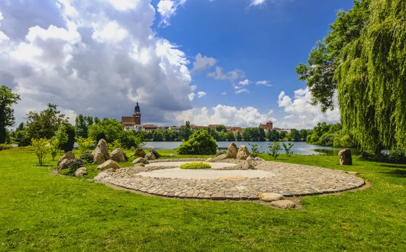 Show garden Tiefwarensee Waren