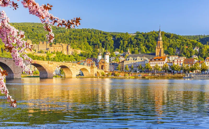 Castle and Old Bridge_Heidelberg