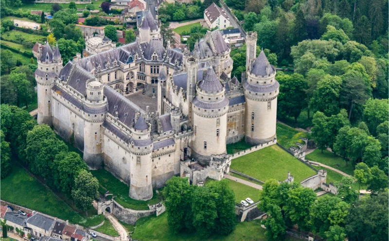 Castle in Pierrefonds