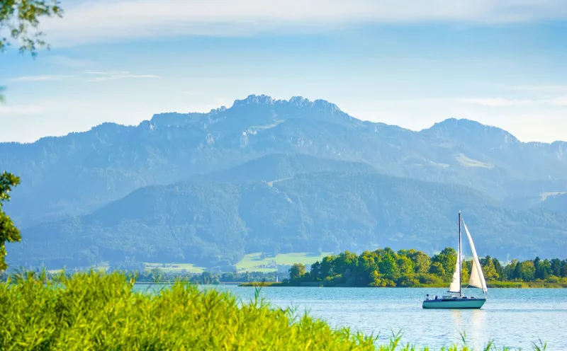 Sailboat Lake Chiemsee