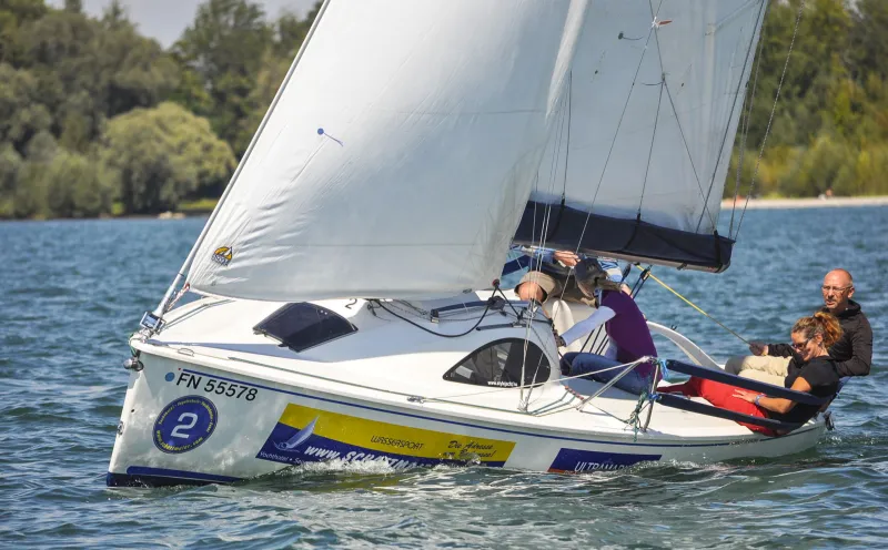 Sailing Lake Constance