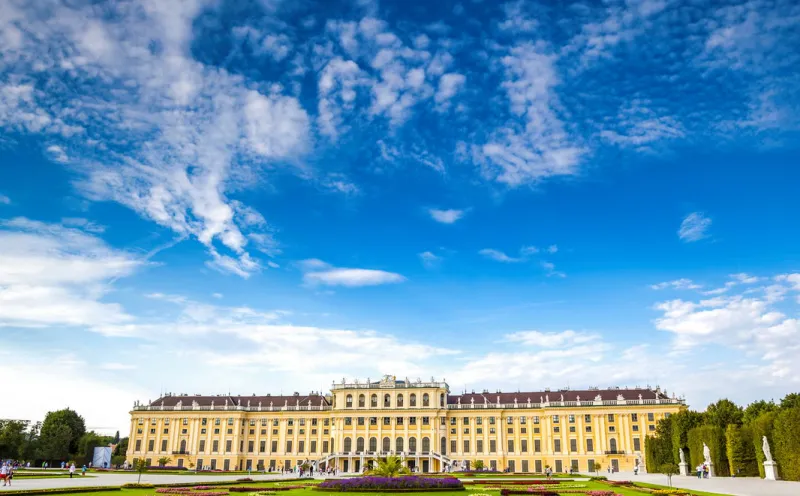 Schönbrunn Palace in Vienna