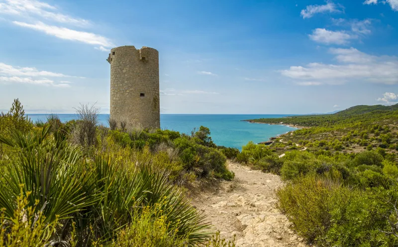Torre Badum in the Sierre De Irta