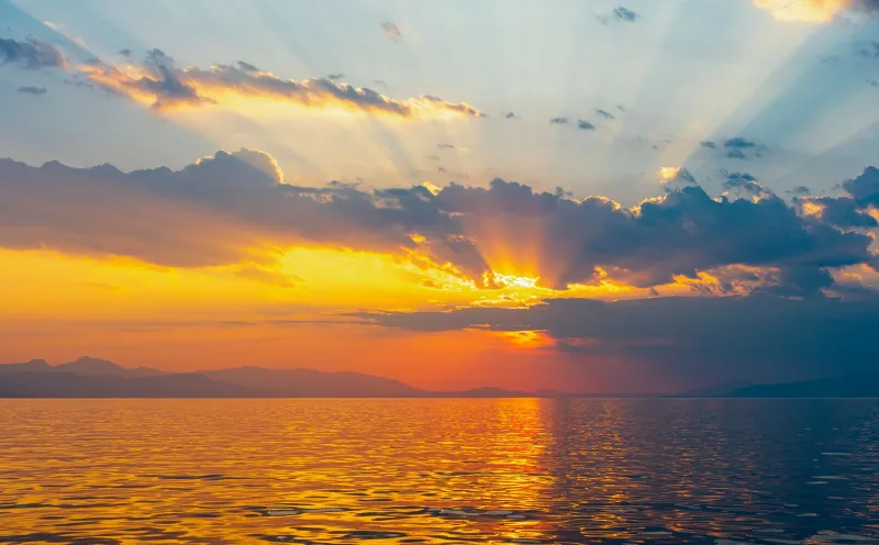 Sunset Greece