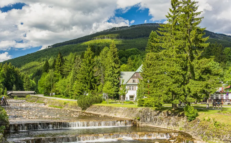 Rapids at the Spindlermuehle