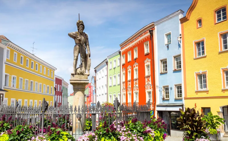 St. George's Fountain, Schärding