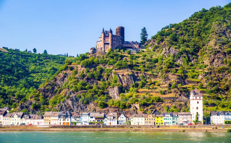 Katz Castle in St. Goarshausen