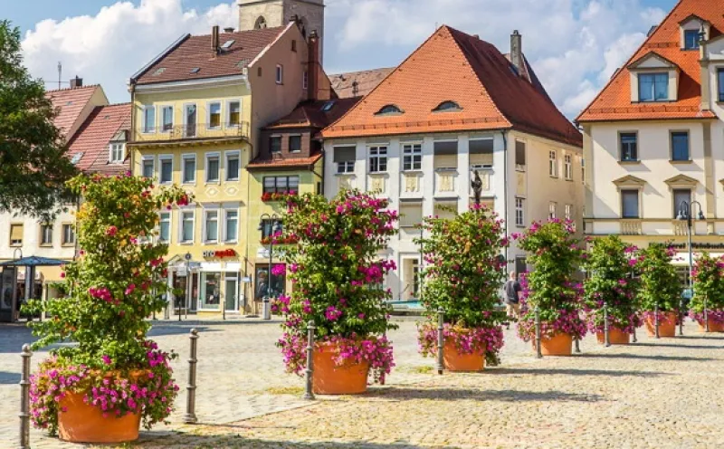 Cityscape of Ehingen