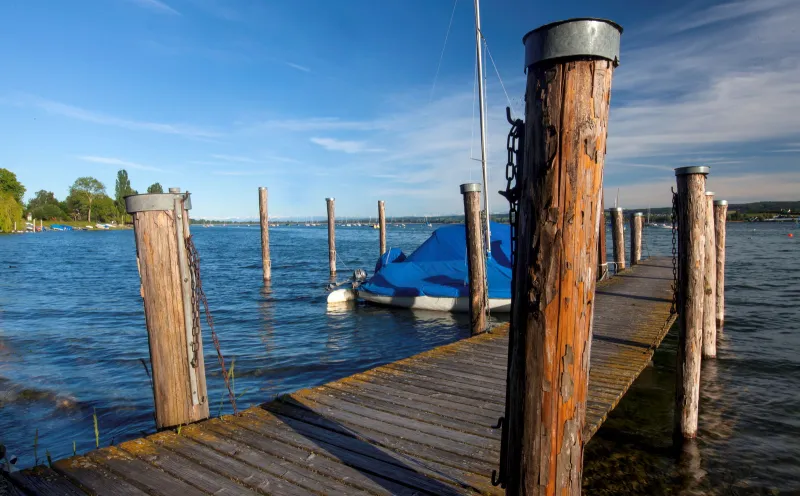 Landing stage, Allensbach