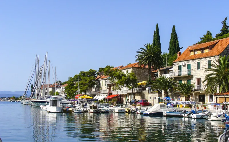 Stomorska on the island of Šolta