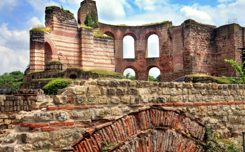 Trier, Imperial Baths, Ruins