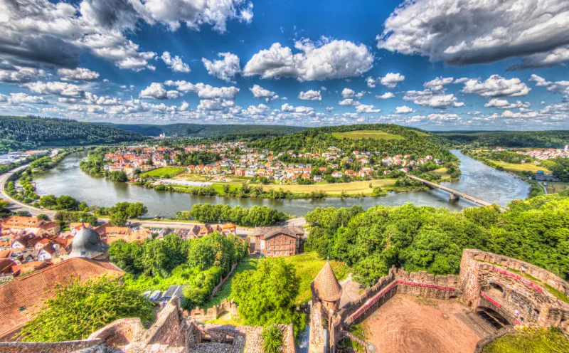 Wertheim, Castle, Main