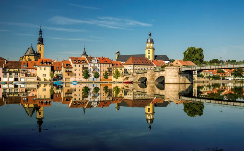 Kitzingen, Main, Bridge, City