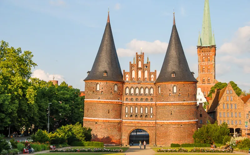 The Holstentor Museum in Lübeck