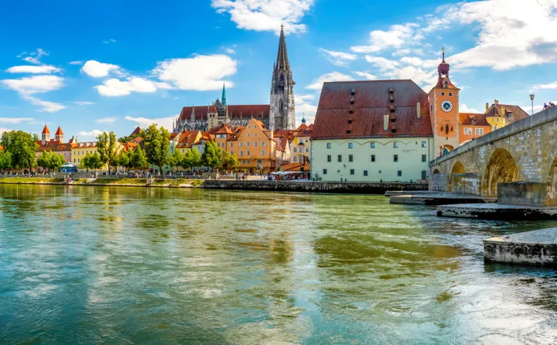 The Stone Bridge in Regensburg