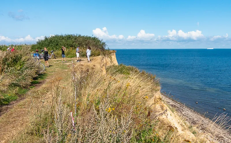 The Boltenhagen cliffs