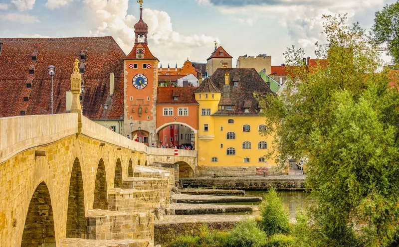 Back in Regensburg