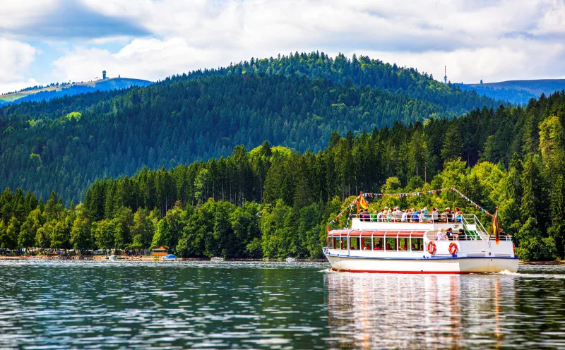 Titisee, ship,