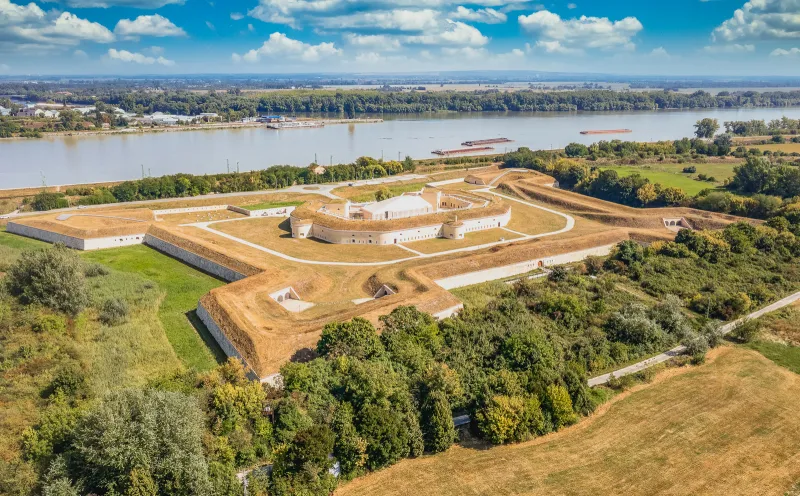 The defense system in Komárom