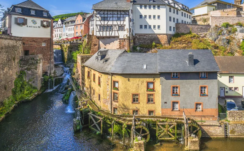 Saarburg waterfall