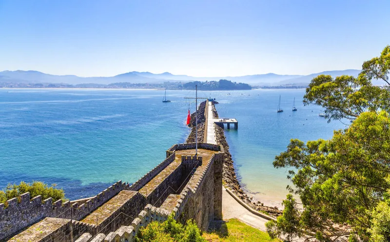 Monterreal Fortress in Baiona