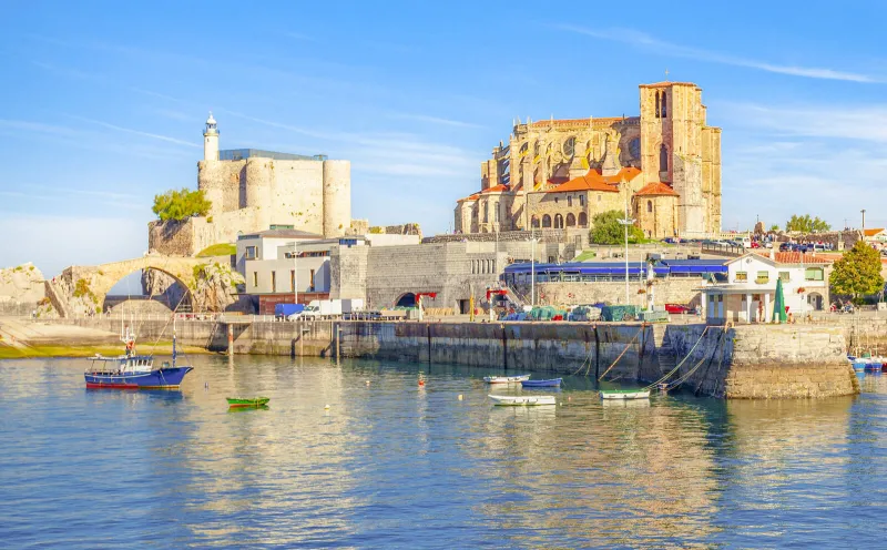 Port in Castro Urdiales