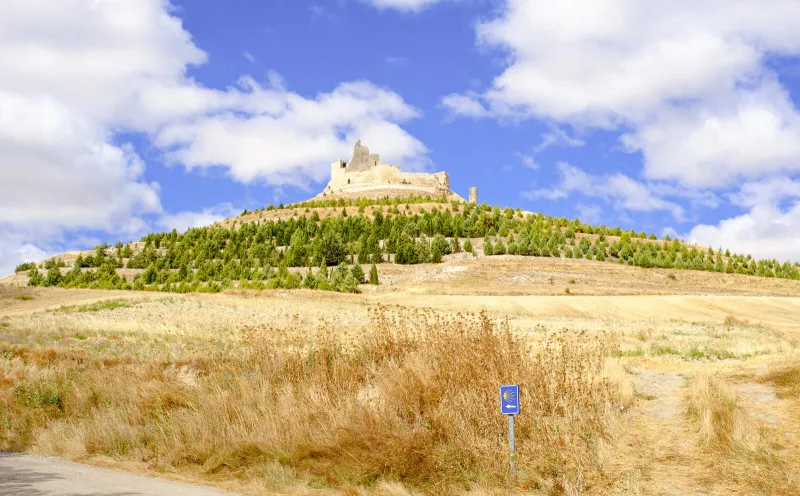 Castle hill of Castrojeriz