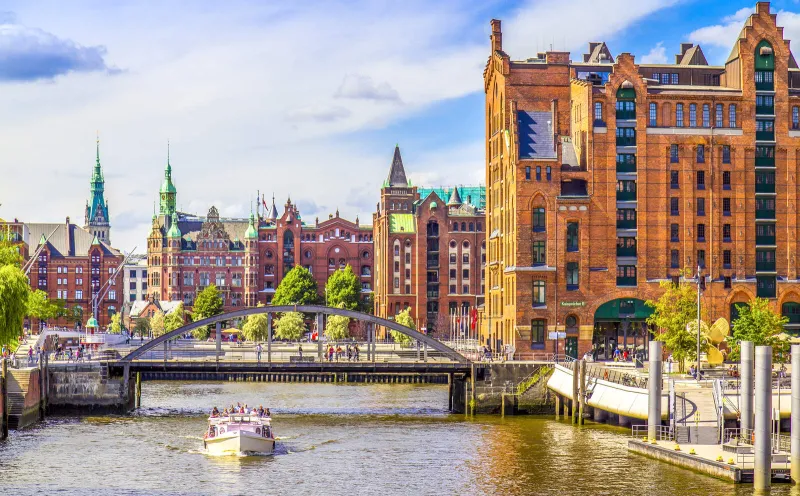 Hamburg warehouse district
