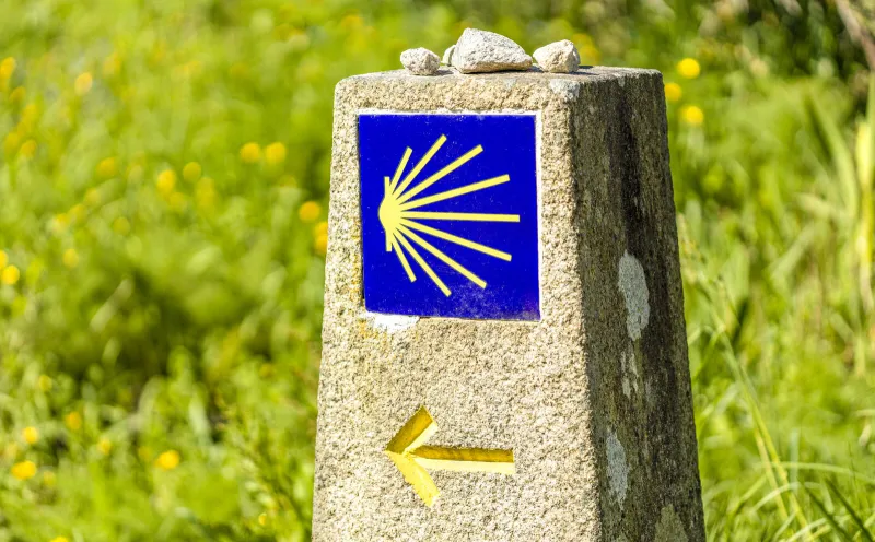 Way of St. James signpost
