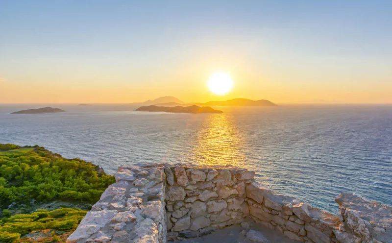 View from the Kritinia fortress