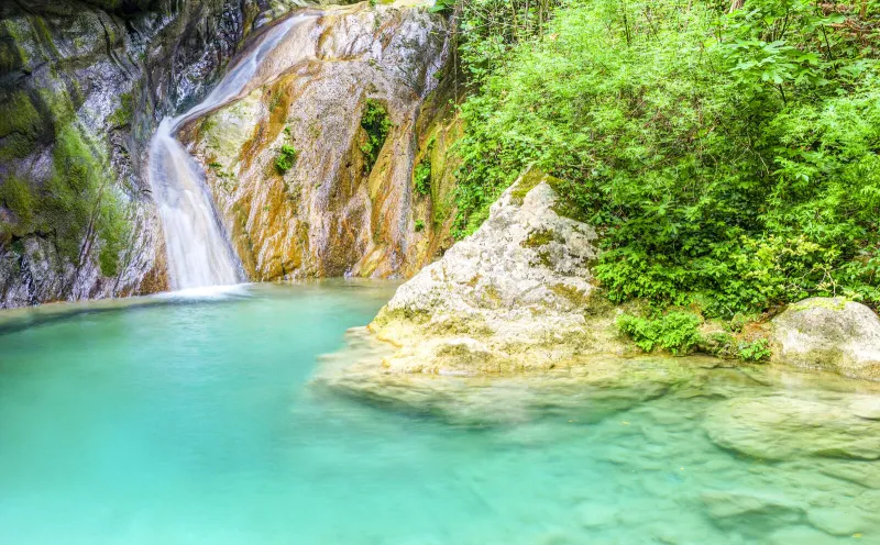 Waterfall of Nidri