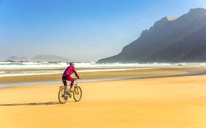 Famara beach