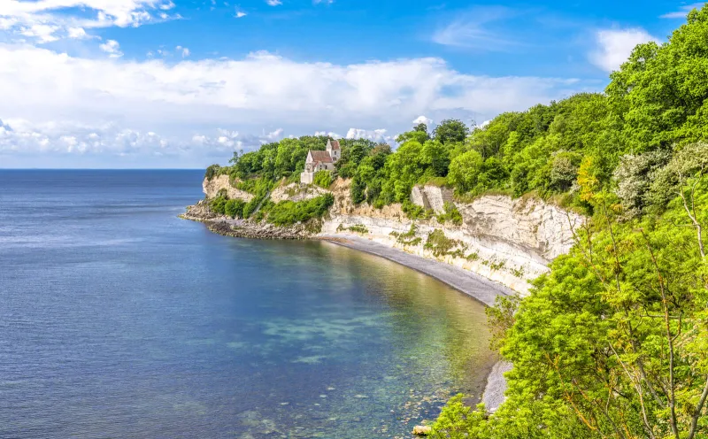 Stevns Klint close to Højerup