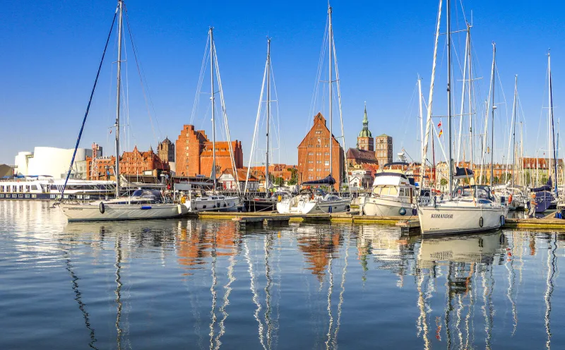 Stralsund harbor 