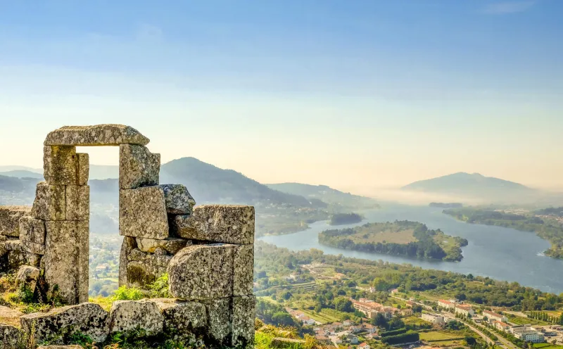 View of Vila Nova de Cerveira