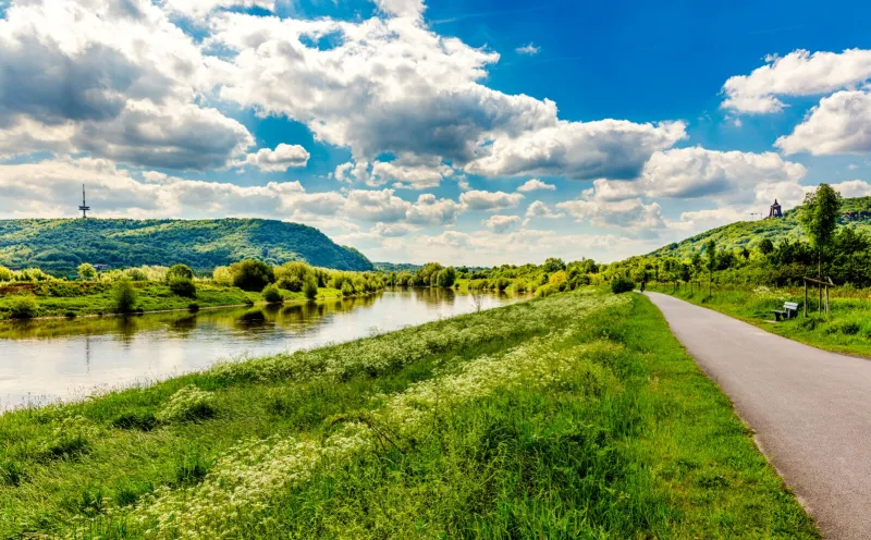 Weser landscape