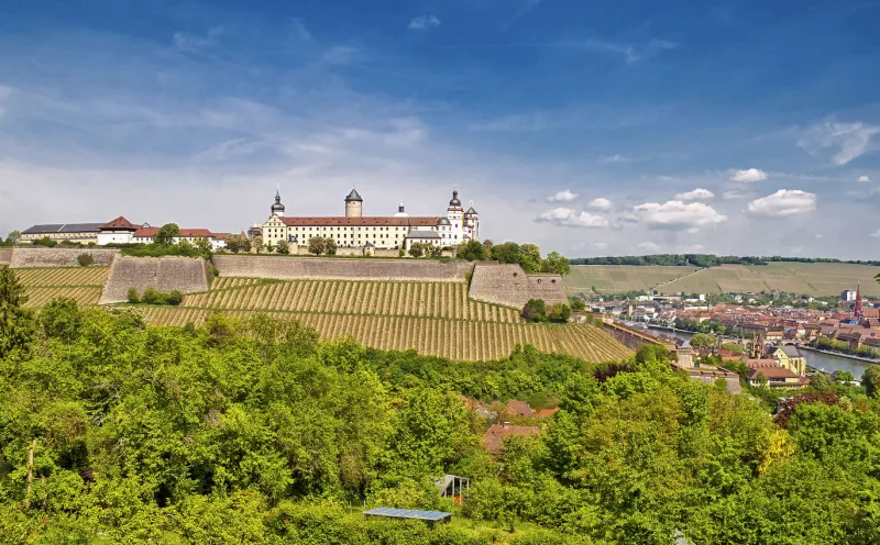Würzburg, Marienberg Fortress, Old Town
